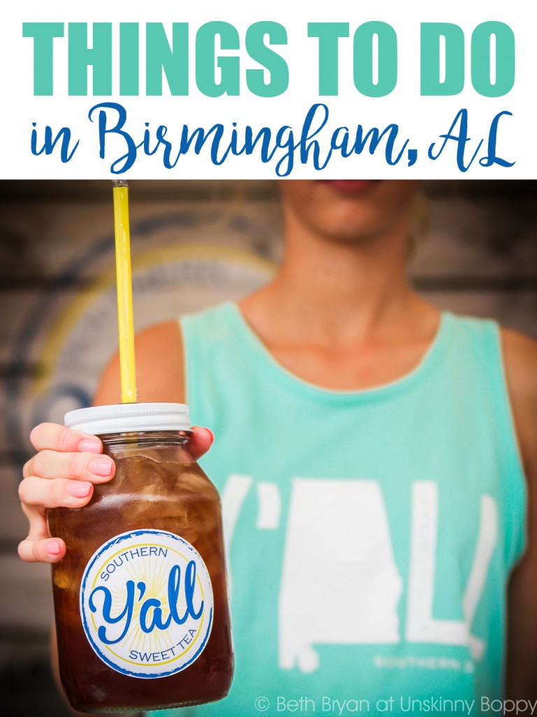 Things to Do in Birmingham, Alabama- Y'all Sweet tea | Photo by Beth Bryan | www.unskinnyboppy.com