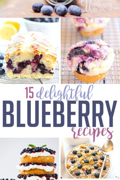 15 Delightful Blueberry Recipes