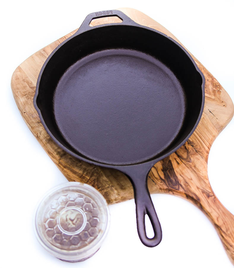 Simple Cast Iron Skillet Scrub - Beth Bryan