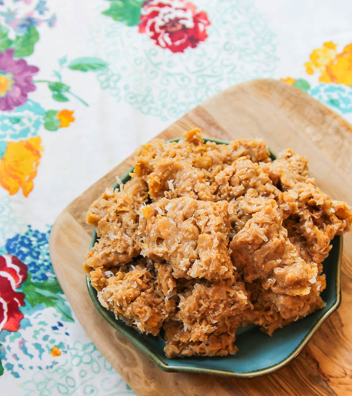 Peanut Butter Cornflake Squares (1 of 1)