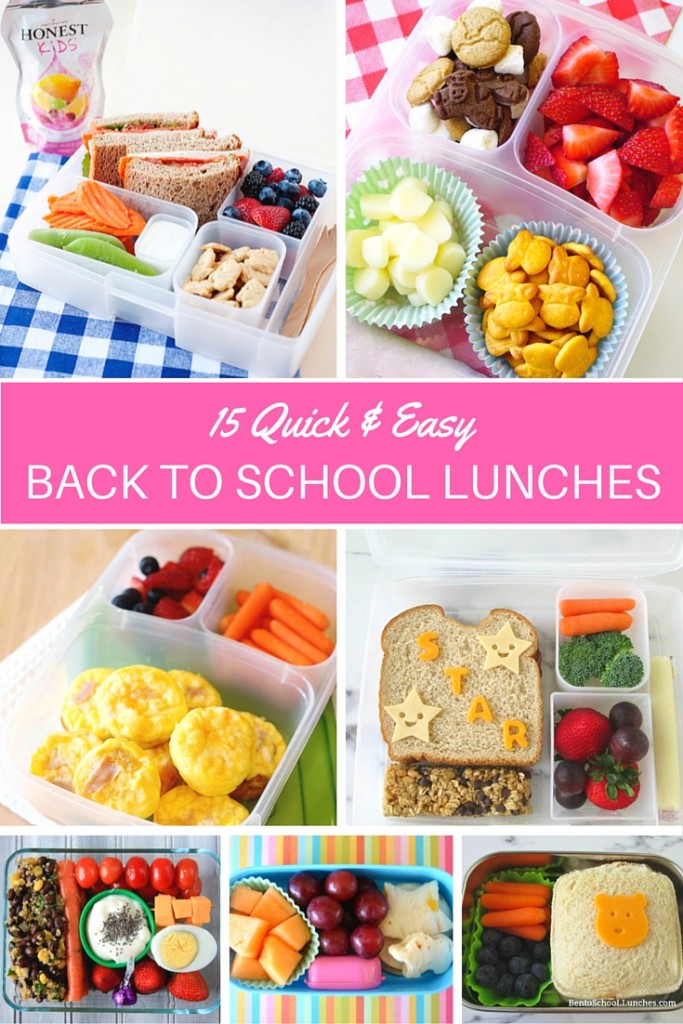 Easy School Lunch Ideas