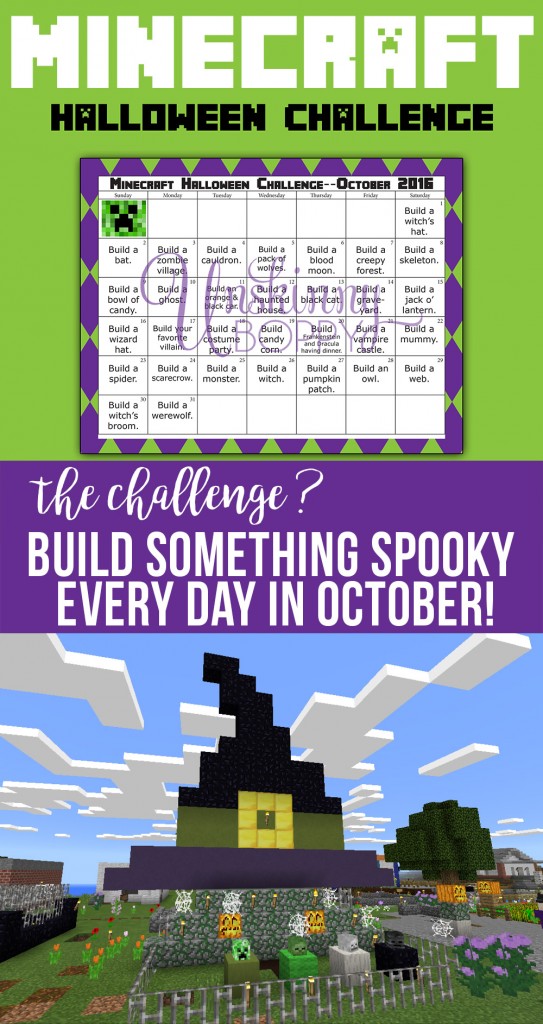 minecraft halloween challenge