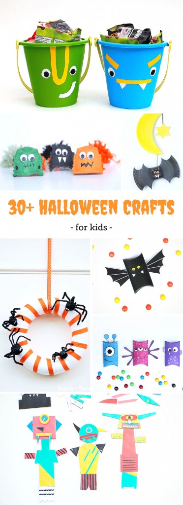 30+ Halloween Crafts for Kids
