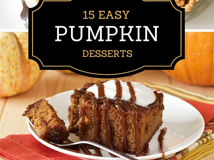 Pumpkin Dessert ideas