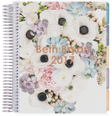 Erin Condren In Bloom pattern