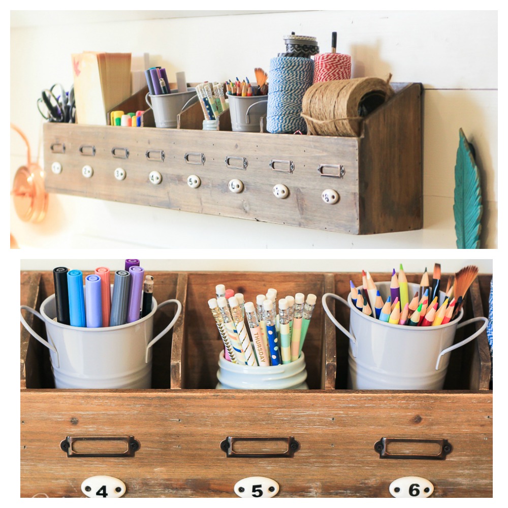 DIY Craft Supply Organizer 