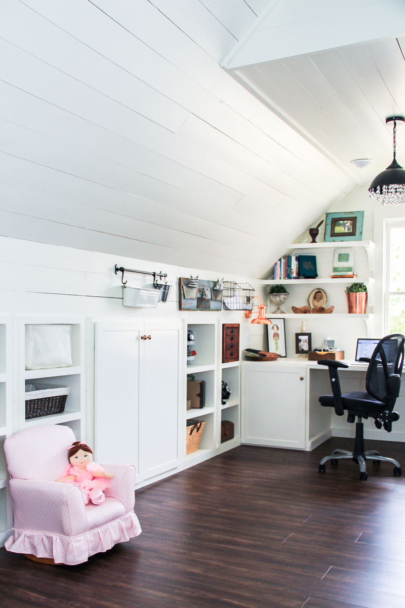 Renovated Attic Playroom- Office-Craft Room by Unskinny Boppy-21