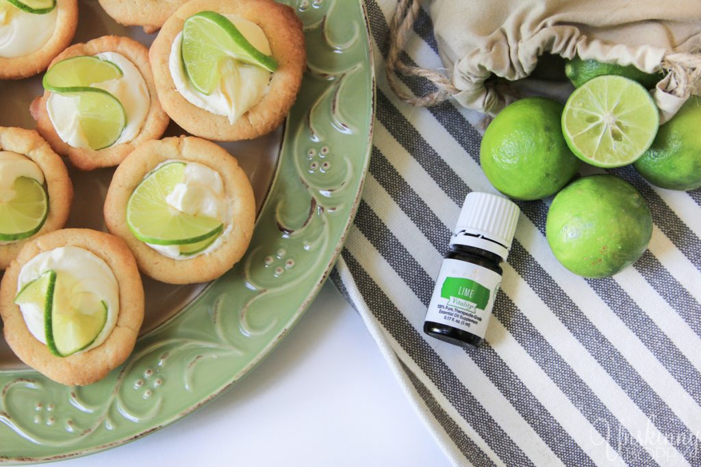 Key Lime Thumbprint Cookes with lime essential oil-13