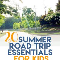 road trip essentials for kids