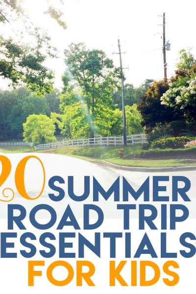 road trip essentials for kids