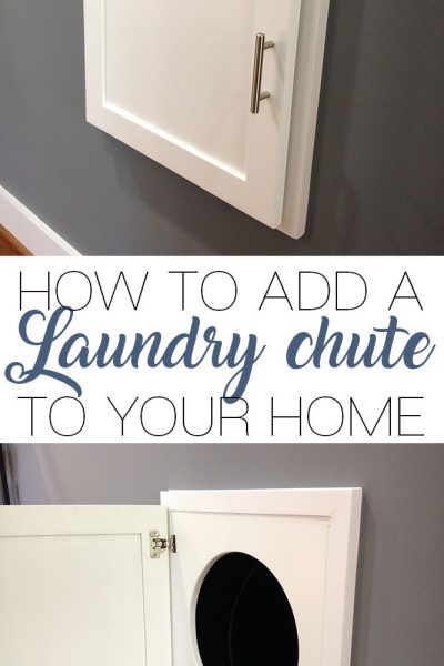 HOW TO ADD A LAUNDRY CHUTE TO YOUR HOME