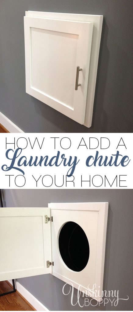 HOW TO ADD A LAUNDRY CHUTE TO YOUR HOME