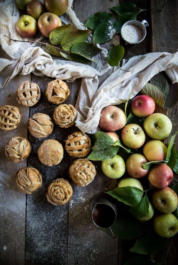 Mini Apple Pies in a Muffin Tin