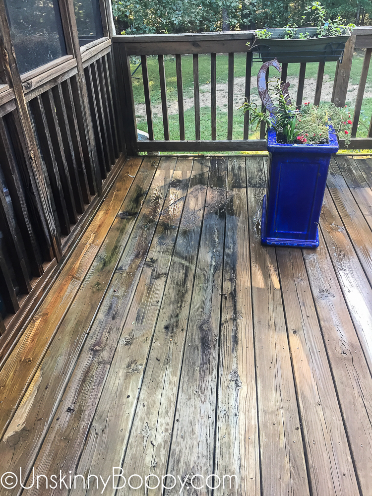 Wood on sale deck resurfacing