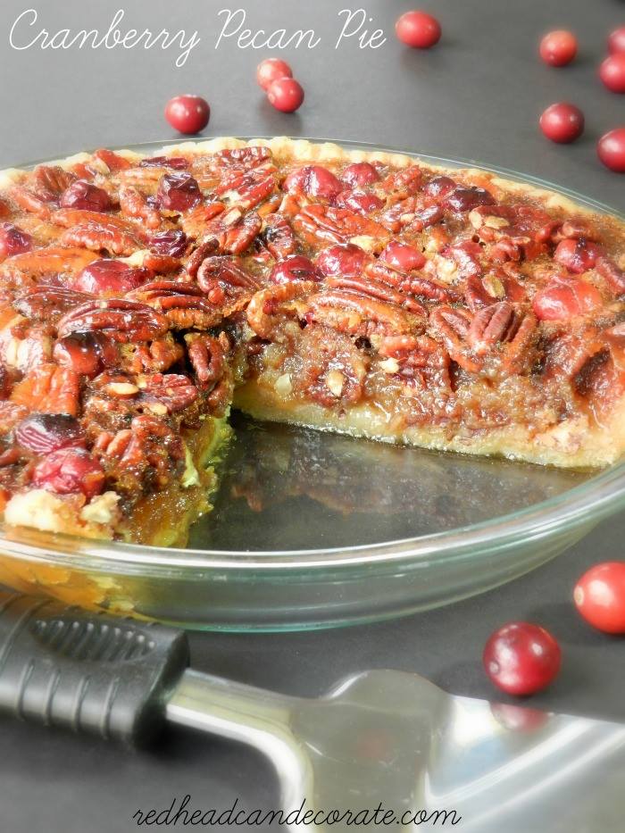 Cranberry Pecan Pie recipe