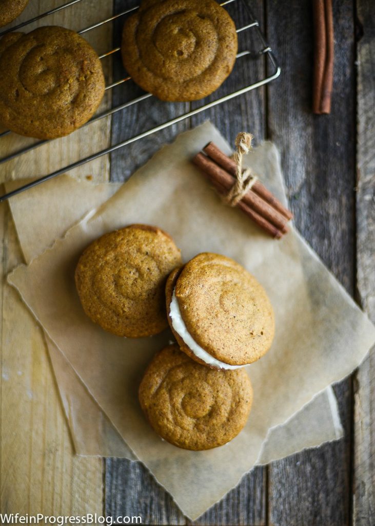 Pumpkin Whoopie Pies