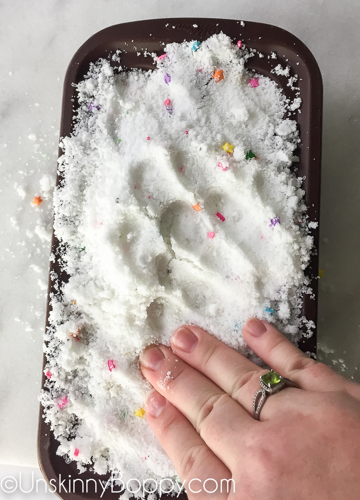 DIY Bath Bombs made with sprinkles