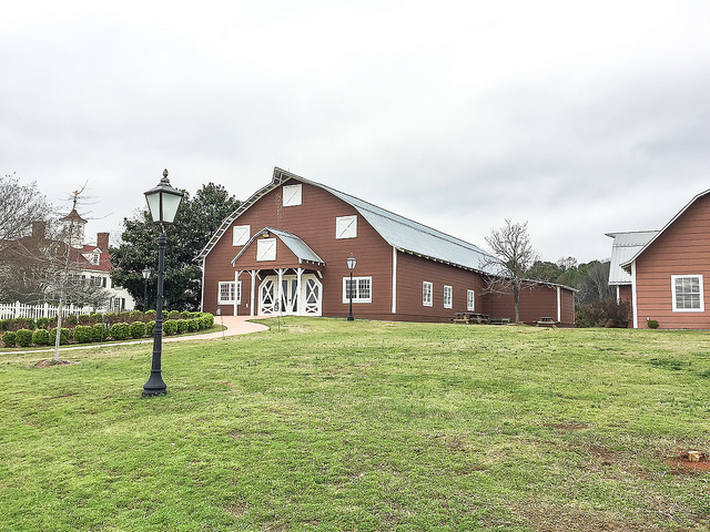 big red barn