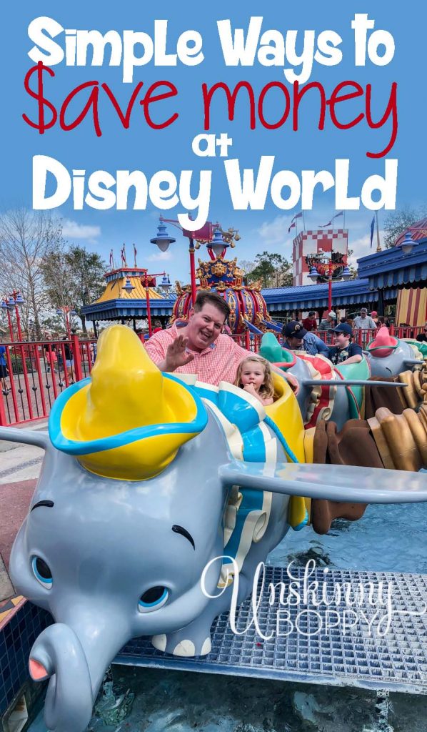 Ways to save money at Walt Disney World Vacation