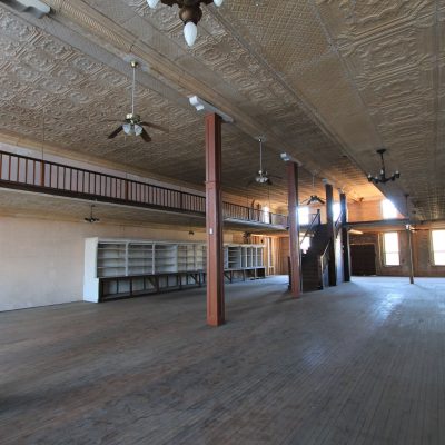 Main Street Turn-of-the-Century Mercantile Store in need of renovation