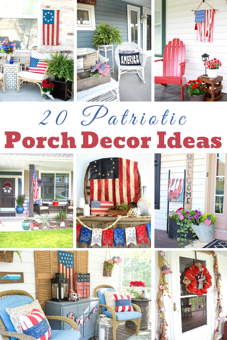 20 Patriotic Porch Decor Ideas - Beth Bryan