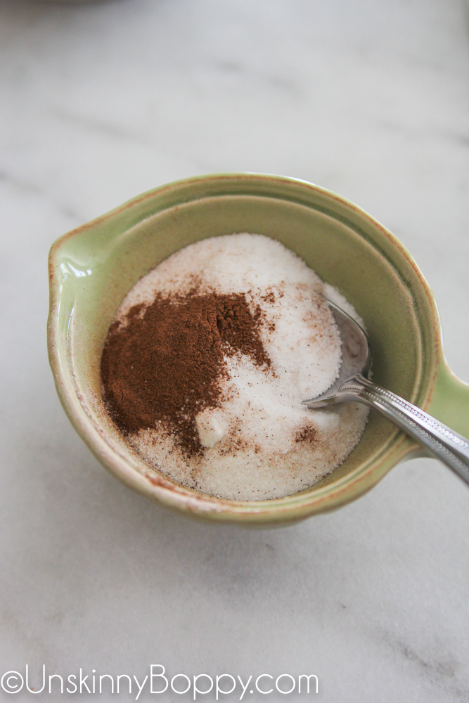 Cinnamon sugar mixture