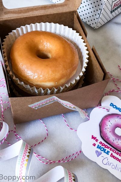 Donut themed Teacher Appreciation Free Printable