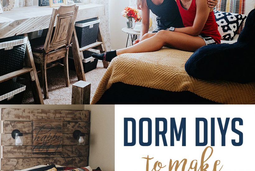 DIY DORM ROOM IDEAS