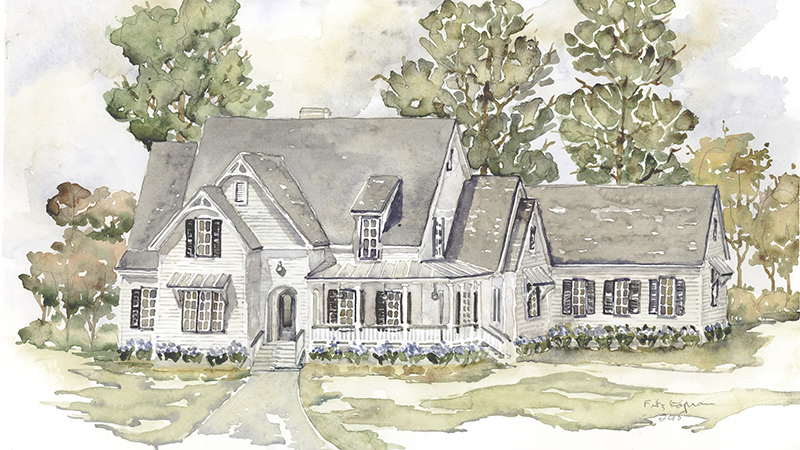 Altadena Park House Plan rendering