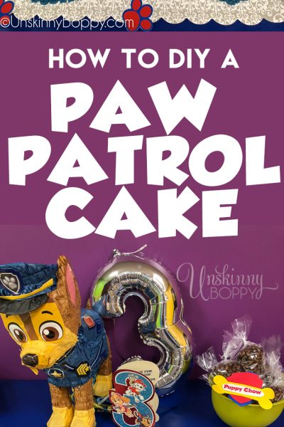HOW TO DIY PAW PATROL CAKE