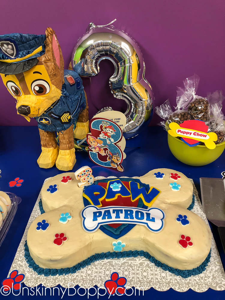 How to Bake a Paw Patrol Bone Shaped Birthday Cake Beth Bryan