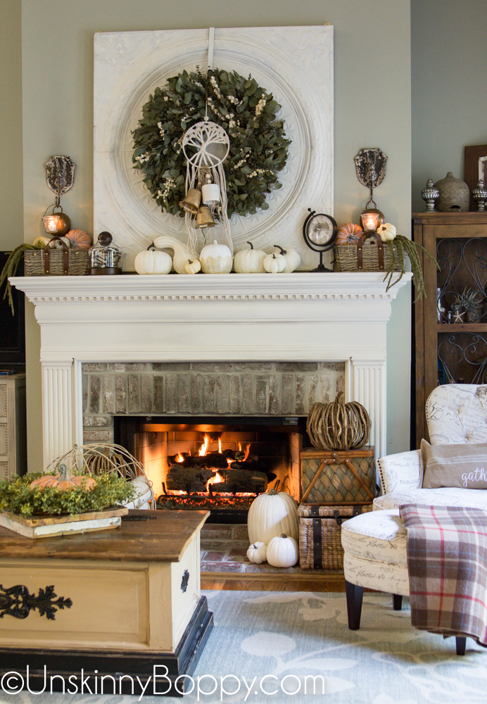 Fall Mantel decor ideas