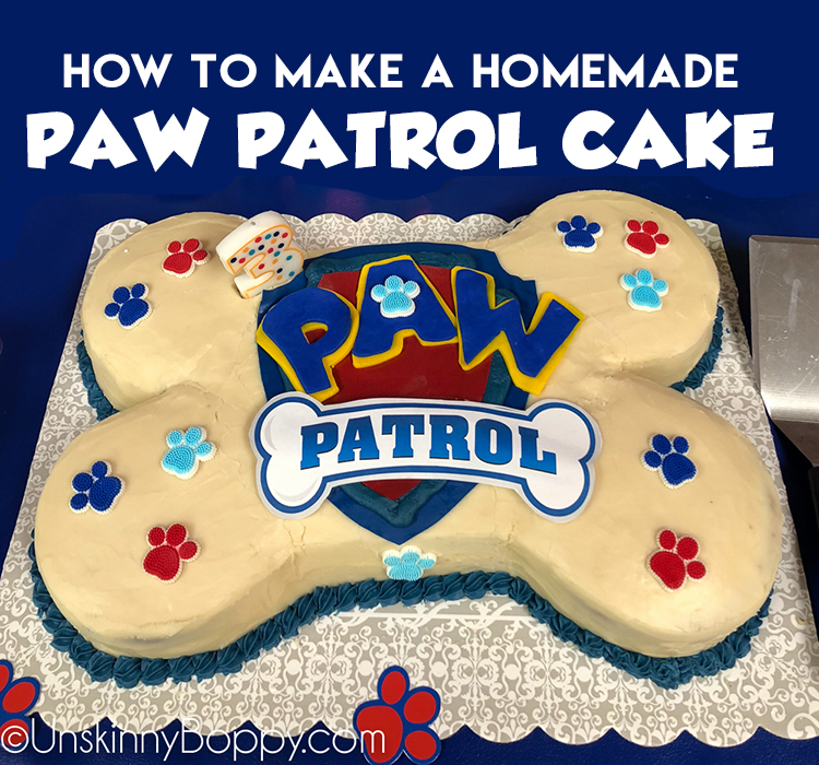 Paw Patrol Rainbow Kids Cake