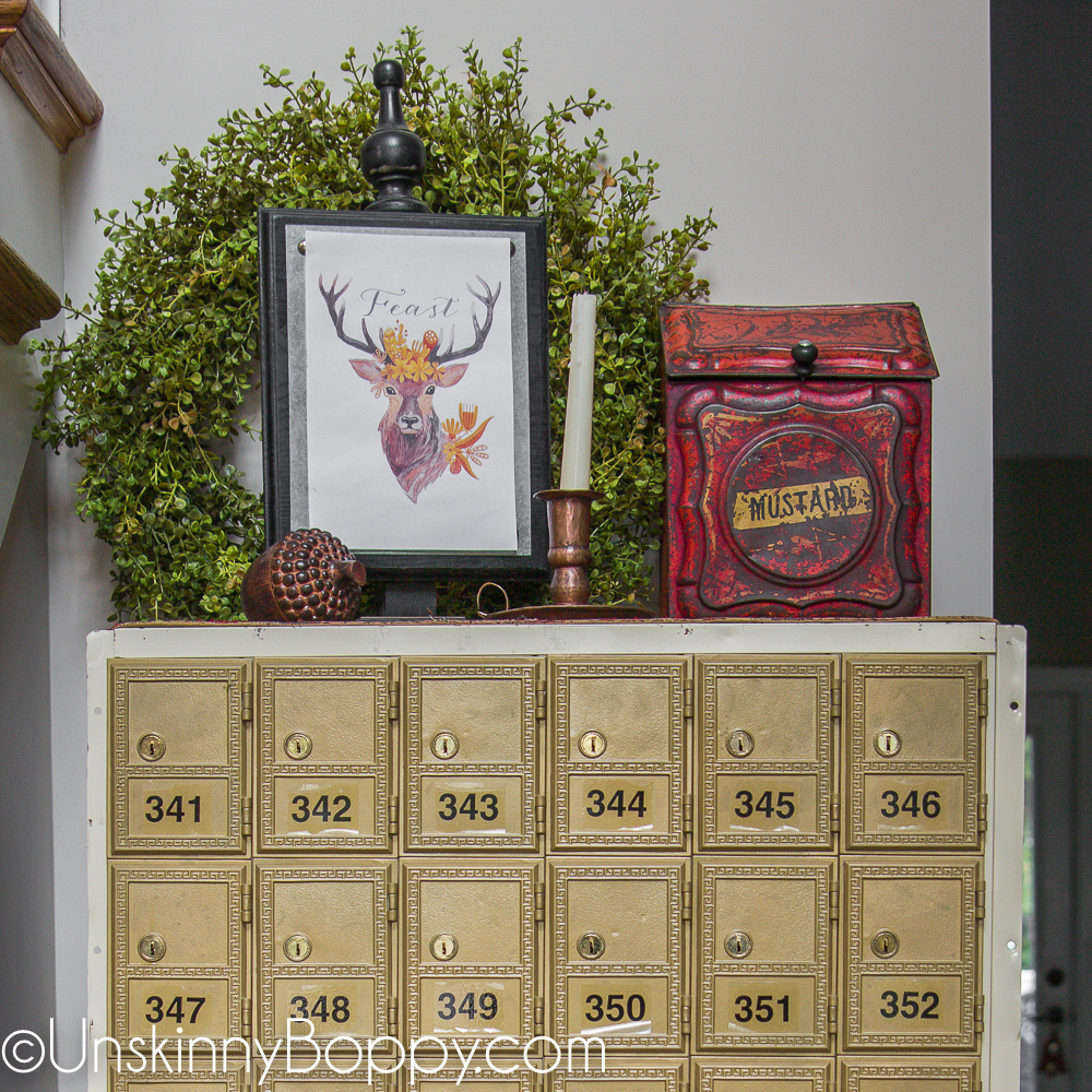 old post office mailbox