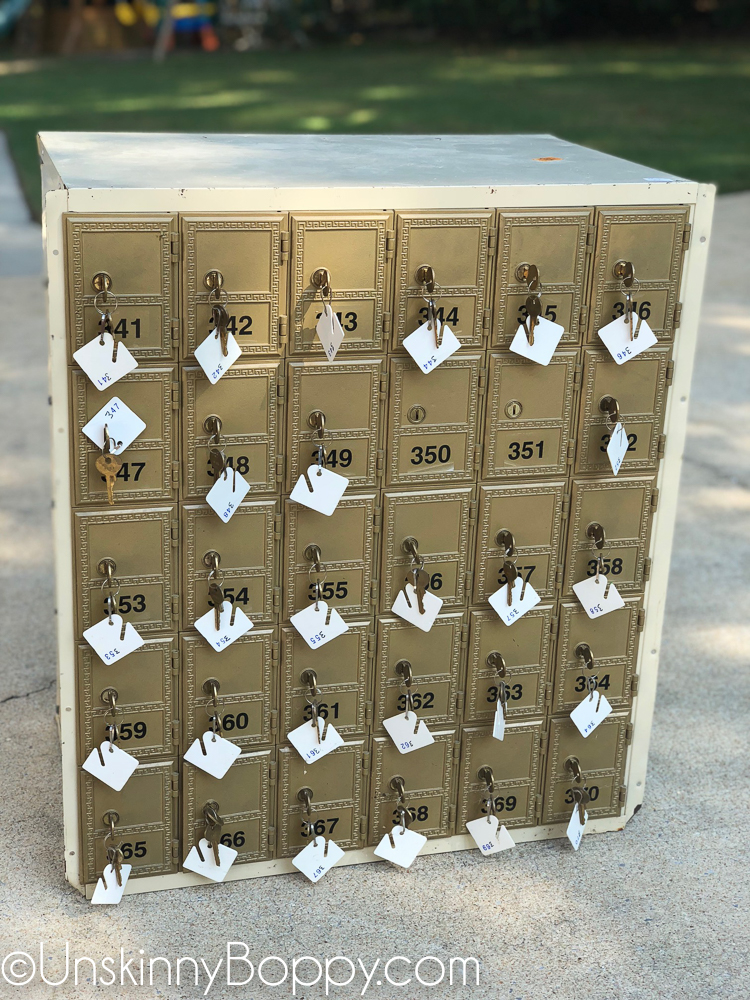 antique wooden post office boxes