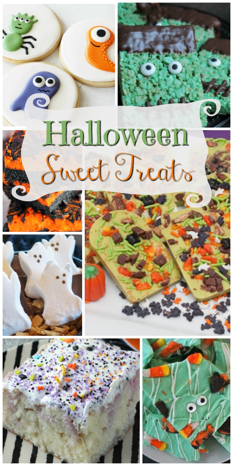 Kick off the Halloween season with these amazing Halloween Sweet Treats! Full of spooky fun and scary good flavor, these homemade Halloween snacks are certain to please! #Halloween #homemade #DIY #snacks