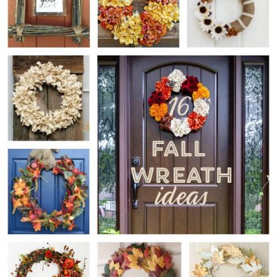 These Fall Wreaths are the perfect decorations for your front door. Test your inner creativity with this simple DIY homemade wreaths! #DIY #homemade #wreaths