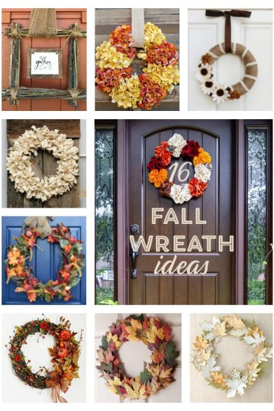These Fall Wreaths are the perfect decorations for your front door. Test your inner creativity with this simple DIY homemade wreaths! #DIY #homemade #wreaths