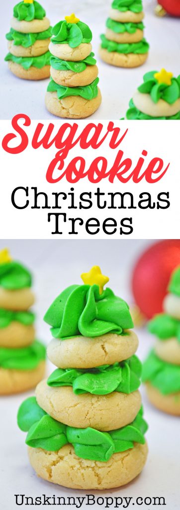 Easy! Sugar Cookie Christmas Trees - Beth Bryan