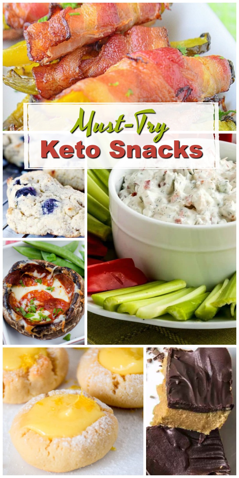 These Must-Try Keto Snacks are simple, delicious and Keto-Friendly! If you're looking for some simple Keto recipes, you've arrived at the right place! 