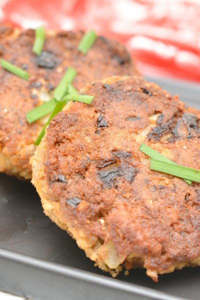 keto salmon patties