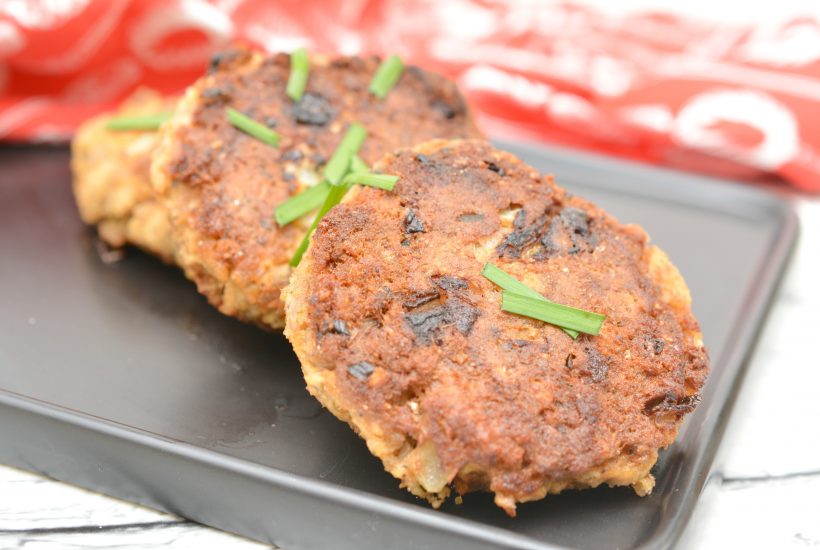 keto salmon patties