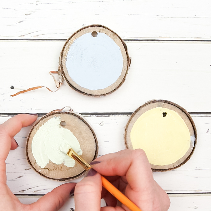 Easter hand lettered wood slices-1