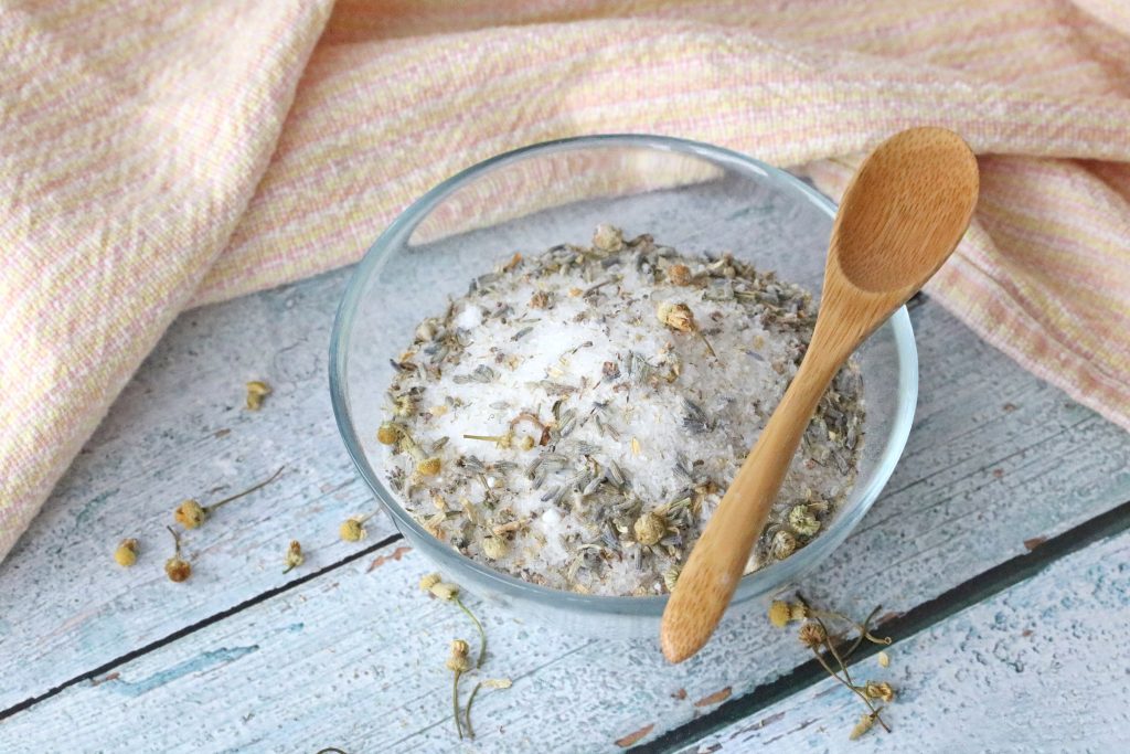 Relaxing Lavender Chamomile Foot Soak