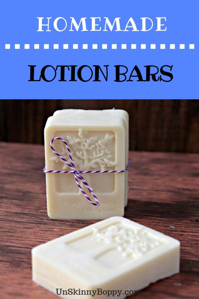 homemade lotion bars