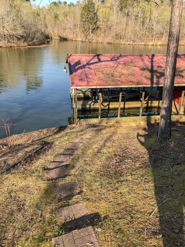 Gingerbread Point, a Lake Mitchell, Alabama Cottage for Rent on AirBNB