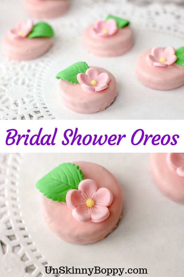 Looking for a sweet treat for your Mother's Day Brunch? Or a fun addition to an upcoming baby shower? These Pink Oreos are perfect for either occasion! 
