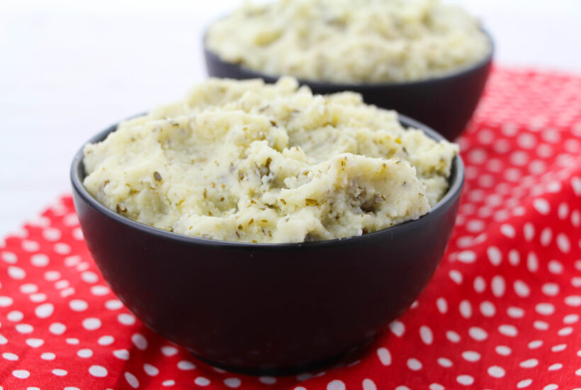 final image of completed keto cauliflower
