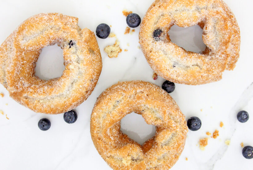 BLUEBERRY DOUGHNUT RECIPE