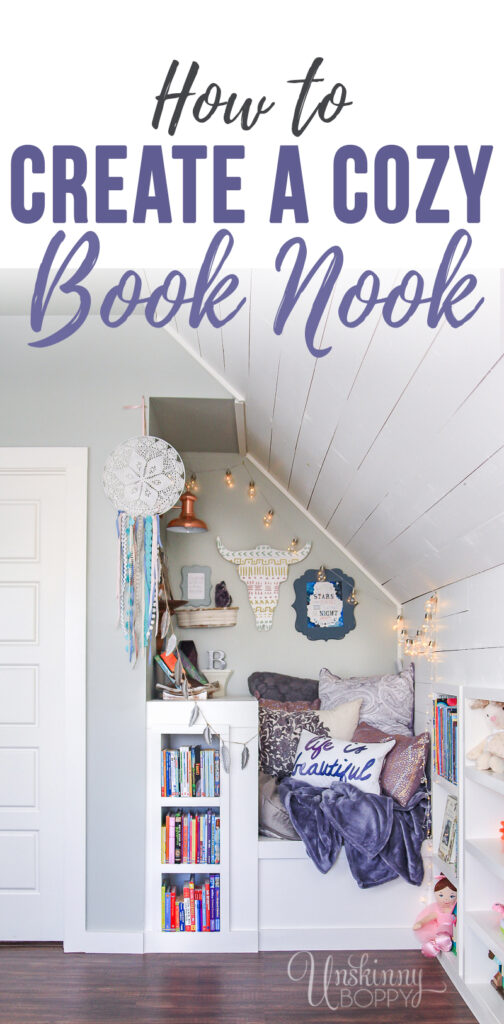 How To DIY a Cozy Closet Reading Nook - Iekel Road Home